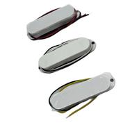 pickup per chitarra Pickup SSS Single Coil Pickup Per Chitarra Elettrica Pickup Al Manico/medio/a Ponte Per Chitarra Elettrica 3 Pezzi/set Bianco