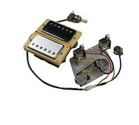 Pickup per Chitarra Pickups Humbucker Neck E Bridge Pickup 4C Cablaggio Cablaggio Push-Pull Set Singolo Taglio per Chitarra Epiphone Gibson Pickup per Chitarra elettrica