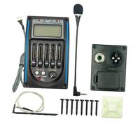Pickup Per Chitarra Preamplificatore EQ Per Chitarra Acustica A 5 Bande Equalizzatore Pickup Piezoelettrico Amplificatore Microfono LCD Prener