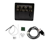 Pickup Per Chitarra Preamplificatore EQ Sintonizzatore Piezo Pickup Equalizzatore Sistema Equalizzatore EQ Con Sintonizzatore Per Pickup Per Chitarra Acustica