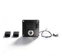 Pickup per chitarra acustica Preamplificatori integrati Equalizzatore EQ incollato agli accessori di ricambio per strumenti acustici,Pickup alla buca della chitarra folk