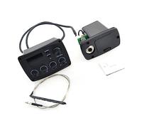 Pickup per Chitarra Preamplificatore Per Chitarra Acustica Con Sintonizzatore Di Elaborazione Digitale Equalizzatore A 4 Bande Accessori Per Chitarra Pickup Piezoelettrico