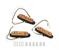 Pickup per chitarra professionale 3pcs di alta qualità a 6 corde Acustic Guitar Pickup Sostituzione Clear Sound facile da installare per i musicisti Performer Metal Wood (Acero)