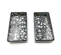 Pickup Per Chitarra Professionale Guscio In Metallo Coperchio Humbucker Vuoto Coperchio Miglioramento Del Suono Struttura In Ottone Copertura Humbucker Ottone