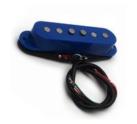 Pickup Per Chitarra Professionali Pickup A Bobina Singola Doppio Strato Cavo A Quattro Conduttori Accessori Colorati Per Chitarra Acustica(Dark Blue)