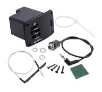 Pickup per chitarra, sintonizzatore per strumenti acustici, amplificatore audio professionale con plug and play, rilevamento ad alta sensibilità, ideale per chitarra, ukulele, violino, basso, per