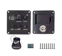 Pickup per chitarra, sistema preamplificatore per chitarra acustica con sintonizzatore integrato EQ Controlli ISYS Onboard-Amplifier per prestazioni dal vivo
