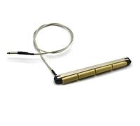 Pickup Per Chitarra Sotto La Sella Pickup Trasduttore Bastoncini Acustici Folk Piezoelettrici Per Parti Di Basso Acustico A 4 Corde(1PCS)