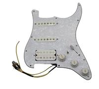 Pickup Per Chitarra SSH A 7 Vie Completamente Caricato Pickup Per Battipenna Precablato Pickup Humbucker A Bobina Singola Per Chitarre (Color : 02)