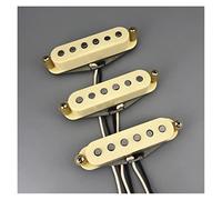 Pickup Per Chitarra SSS Alnico 5 A Carica Manuale Piastra Inferiore Grigia 42 Fili Smaltati Semplici Accessori di Ricambio per Chitarra (Color : 03)