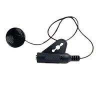 Pickup per microfono a contatto piezoelettrico per ukulele, nero