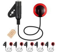 Pickup per microfono piezoelettrico a contatto per chitarra, violino, viola, violoncello, banjo, ukulele, mandolino e altro (24)