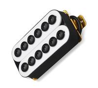 Pickup per ponte Humbucker per chitarra elettrica in metallo regolabile Parti per chitarra bianca Pickup Professionale Per Chitarra Elettrica