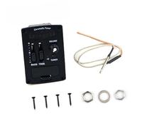 Pickup per strumenti ad arco Accordatore Cromatico A 2 Bande LED Ukulele Pickup Piezoelettrici Morbidi EQ Equalizzatore UK-300T Accessori Per Parti Di Chitarra Acustica