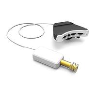 Pickup per strumenti ad arco Amplificatore Piezoelettrico Perforato Con Foro Sonoro Per Chitarra Classica Con Doppio Pickup(White)