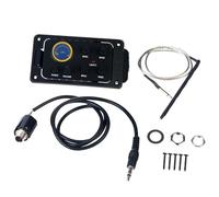 Pickup per strumenti ad arco Di Pickup Piezoelettrico EQ Per Chitarra Con Equalizzatore Preamplificatore EQ A 3 Bande Con Display LCD