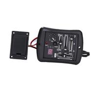 Pickup per strumenti ad arco Parti Di Chitarra Folk Acustica A 4 Bande Preamplificatore EQ Equalizzatore Pickup Piezoelettrico Controllo Volume