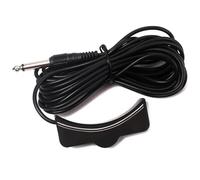 Pickup per strumenti ad arco Pickup Con Foro Libero Pickup Per Chitarra Acustica Con Corde In Acciaio Pickup Per Chitarra In Legno(Bk)
