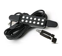 Pickup per strumenti ad arco Pickup Magnetico Per Buca Sonora Per Chitarra Acustica Con Cavo Di Collegamento Da 3 Metri(Kit 5)