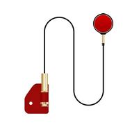 Pickup per strumenti ad arco Pickup patch per chitarra con accessori per strumenti pickup battente(Red)