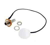 Pickup per strumenti ad arco Pickup Per Chip Socket 6.35 Ukulele Kalimba Pickup Per Pianoforte A Pollice(Silver)