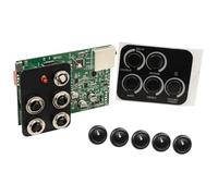 Pickup per strumenti ad arco Pickup Per Chitarra Acustica Preamplificatore Pickup Piezoelettrico Ritardo Di Riverbero Pickup Per Effetti Chorus Parti E Accessori Per Chitarre Folk