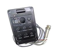 Pickup per strumenti ad arco Pickup Per Chitarra EQ Scatola Elettrica Equalizzatore Accessori Per Chitarra Pickup Folk Schermo LCD(Bk 301)