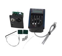 Pickup per strumenti ad arco Pickup Piezoelettrico Con Preamplificatore A Banda 4/5 EQ Per Chitarra Acustica(4Band)