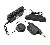 Pickup per strumenti ad arco Risonanza Pickup Acustico Alla Buca Pickup A Vibrazione Wireless Ritardo/riverbero Di Pick-up Del Suono