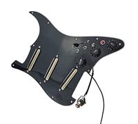 Pickup Pickguard SSS Caricati Set Convertitore Multifunzione Mini Pickup Humbucker Adatto Per For ST Chitarra Battipenna precablati Set (Color : 04)