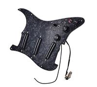 Pickup Pickguard SSS Caricati Set Convertitore Multifunzione Mini Pickup Humbucker Adatto Per For ST Chitarra Parti di ricambio per chitarre (Color : 02)