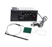 Pickup Piezo Per Chitarra Equalizzatore Per Chitarra Acustica A 4 Bande Preamplificatore EQ Professionale Amplificatore Per Pickup Pickup Per Chitarra Accessorio Per Pickup Per Chitarra In Legno