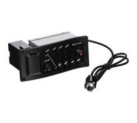 Pickup Piezo Per Chitarra Equalizzatore Preamplificatore Per Chitarra Acustica A 4 Bande Amplificatore Professionale Per Pickup Accessorio Per Pickup Per Chitarra In Legno