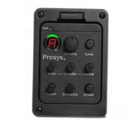 Pickup Piezo Per Chitarra Pickup 4 Band Pickup Per Chitarra Acustica Con Sintonizzatore 301/201 MIC BLEND Preamp EQ Tuner Guitar Guitar Guitar Guitar Truss(A201)