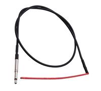 Pickup piezoelettrico passivo sottosella rosso per chitarra acustica con spina