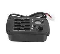 Pickup preamplificatore HaloVerde con accordatore con controllo a 4 bande, jack a doppia uscita con connettività 6,35 mm/XLR, metodo di equalizzazione per chitarre acustiche folk
