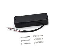 Pickup professionale per chitarra acustica, a tre fori, per chitarra acustica, basso, 5 corde, Humbucker, 108,5 x 32 mm, attacco magnetico in ceramica