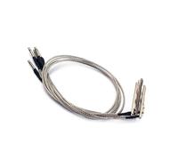 Pickup Professionale Per Chitarra Acustica Bastone Pickup Da 5 Pezzi | Cavo Di Ricambio Per Barra Piezoelettrica Per Pickup Per Chitarra Folk Acustica A 3 Corde Con Scatola Di Sigari