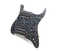 Pickup Professionali Per Battipenna Di Chitarra HH È Adatto Per Uscite Pickup Battipenna Per Chitarra Elettrica Professionale Da 7.5K/15K Precablate(Bk pearl w BK)