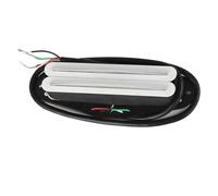 Pickup Set 1 Pz Ceramic Hot Dual Rails Humbucker Pickup 6K Per Chitarra Elettrica ST 4 Colori A Scelta(White)