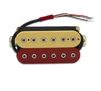 Pickup Set Chitarra Elettrica A 6 Corde Humbucker 12 Vite Esagonale Regolabile Doppia Bobina Per Chitarra Pickup Splittaggio Bobina N7.5K/B15K Uscita(Neck)