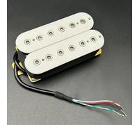 Pickup Set Chitarra Elettrica A 6 Corde Humbucker 12 Vite Esagonale Regolabile Doppia Bobina Pickup Splitting N7.5K/B15K Uscita(Bridge)