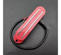 Pickup Set Mini Humbucker Dual Rail 9K Humbucker Twin Blade Pickup Per Chitarra Elettrica FD ST Sostituzione Multicolore(Pink)