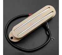 Pickup Set Mini Humbucker Dual Rail 9K ST Style Humbucker Twin Blade Pickup Per Chitarra Elettrica FD ST Sostituzione Multicolore(Yellow)