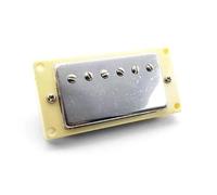 Pickup-Set Per Chitarra Elettrica 1Set Pickup Per Chitarra Elettrica LP Pickup Humbucker Al Manico/ponte Con Anelli Pickup Parti E Accessori Per Chitarra 50mm/52mm(B)