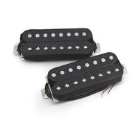 Pickup-Set Per Chitarra Elettrica Alnico 5 Pickup Per Chitarra Elettrica A 8 Corde N-10K/B-15K Humbucker Alnico V Pickup Coil Splitting Pickup Parti Di Chitarra Nero(B)