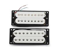 Pickup-Set Per Chitarra Elettrica Chitarra Elettrica A 8 Corde Humbucker Pickup Splitting A Doppia Bobina N10K B15K Parti Per Chitarra Con Uscita Bianca(B)