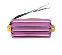 Pickup-Set Per Chitarra Elettrica Chitarra Elettrica A Doppia Lama A 2 Binari A Doppia Lama Tipo Di Traccia Ad Alto Rendimento Pickup Humbucker A Quattro Bobine Viola Multicolore(G)