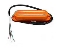 Pickup-Set Per Chitarra Elettrica Colore Alnico 2 Humbucker ST Single Coil Dimensioni Pickup A Doppia Guida 9K 4 Condotti Uscita Coil Splitting Pickup Alnico II(Orange)