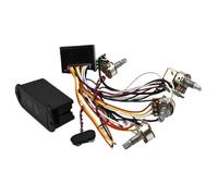 Pickup-Set Per Chitarra Elettrica Equalizzatori EQ Attivi A 2 Bande Sostituzione Pickup Circuito Preamplificatore Per Basso Elettrico Per Chitarra Elettrica Basso Con Pickup Basso Attivo
